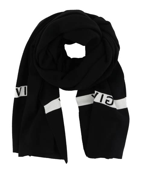 givenchy black and white scarf|Givenchy shawl.